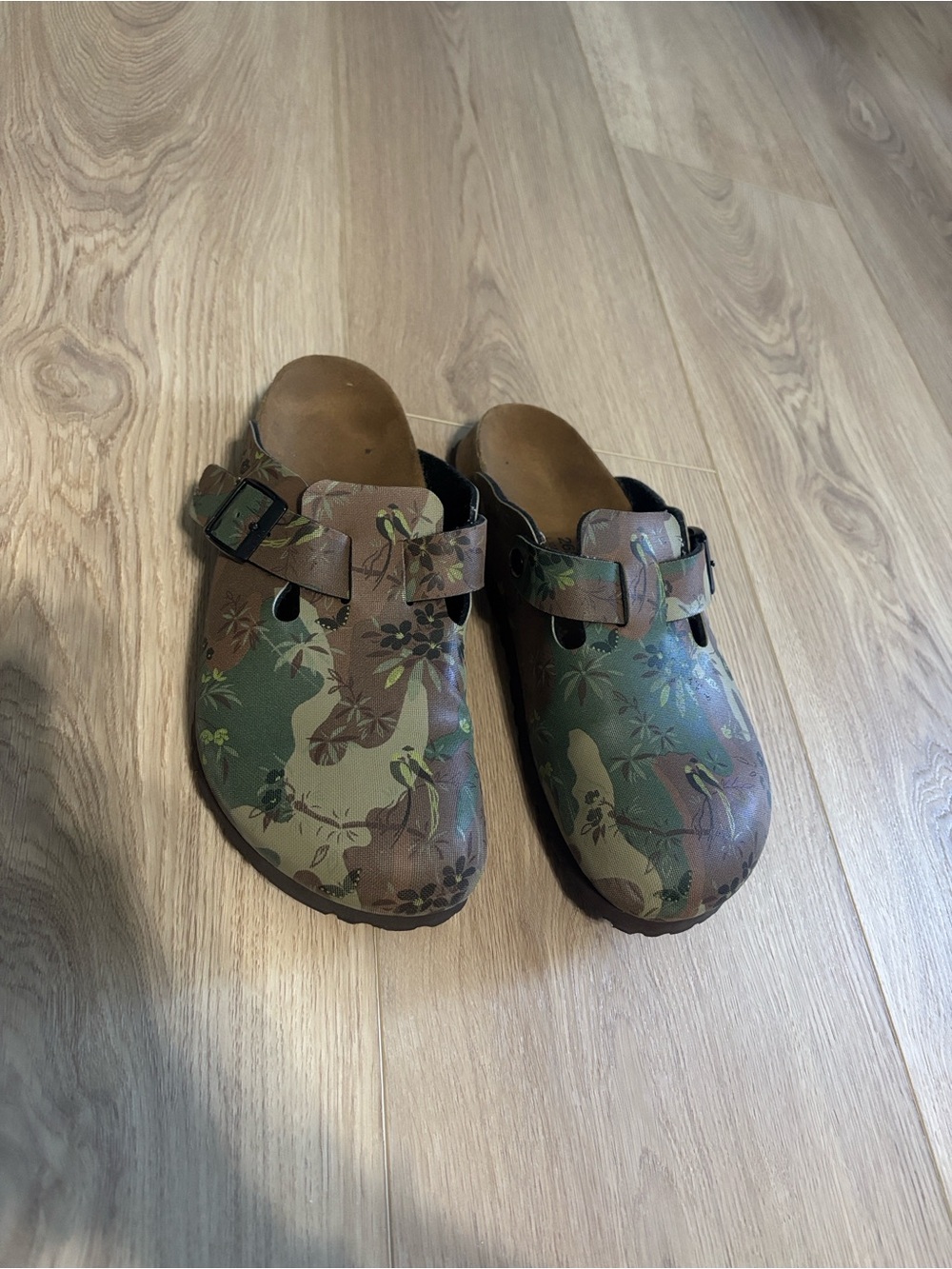 Birkenstock Camo Floral Slip-On Clog